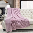 thumbnail image 1 of Home Soft Things Super Soft Decorative Throw Blanket - Polignac - 50" x 60", 1 of 5