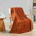 thumbnail image 1 of Home Soft Things Super Soft Decorative Throw Blanket - Umber - 50" x 60", 1 of 7
