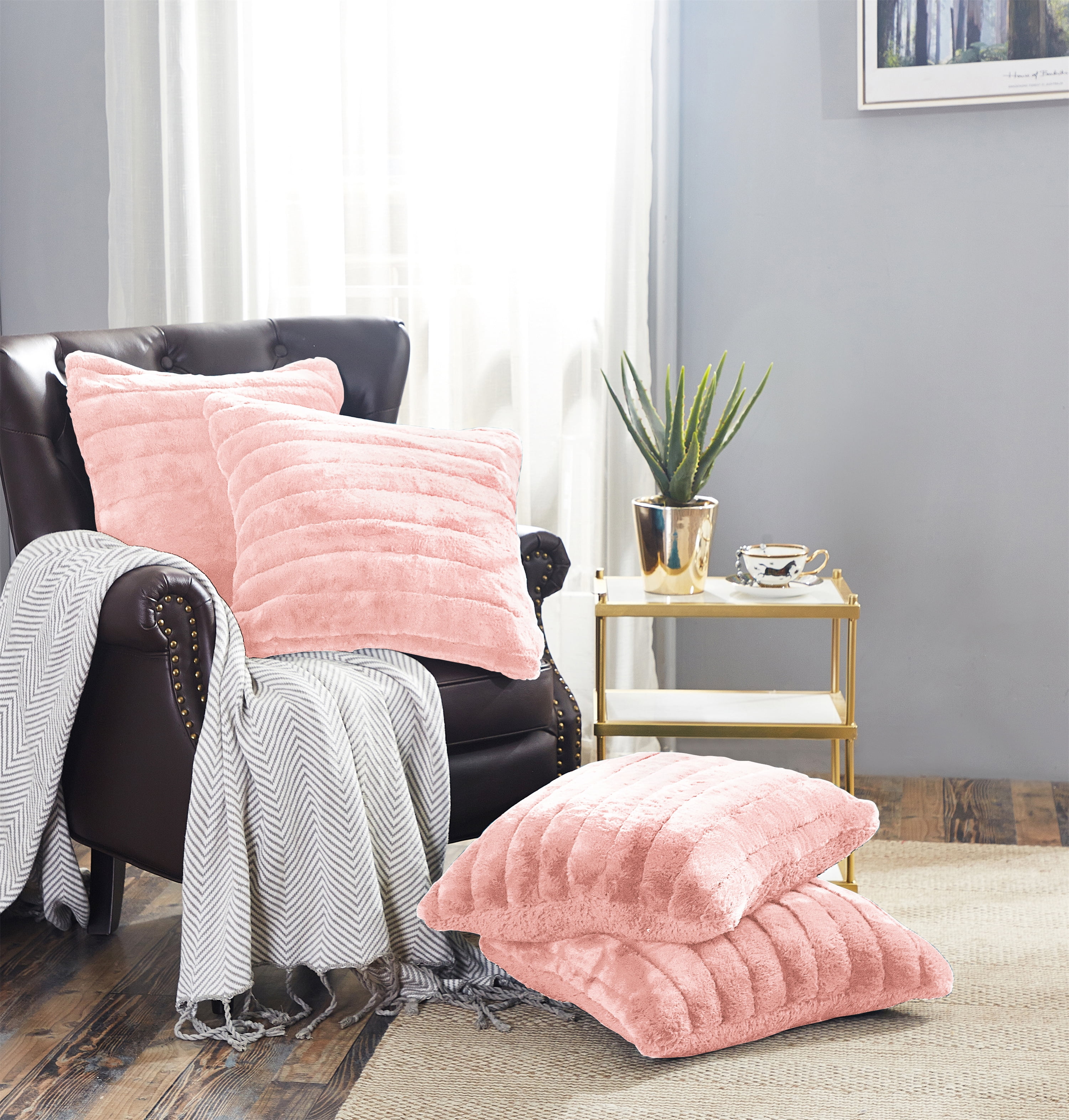 Super soft throw pillows sale