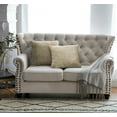 thumbnail image 1 of Home Soft Things Tanga Jacquard Chenille 2 Piece Throw Pillow Cover Set - Grey - 20" x 20", 1 of 5