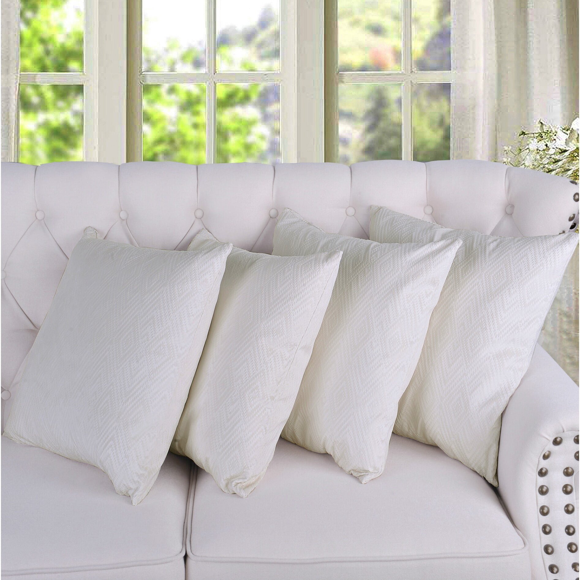 Home Soft Things Tonopah Ikat Velvet Throw Pillow Cover Set, NO INSERT ...