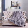 thumbnail image 1 of Home Soft Things Woolly Mammoth Throw - Purple - 50" x 60", 1 of 7