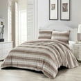 thumbnail image 1 of Home Soft things 3 Piece Faux Fur Duvet Cover Set - Sarai - King (102" x 90"), 1 of 4