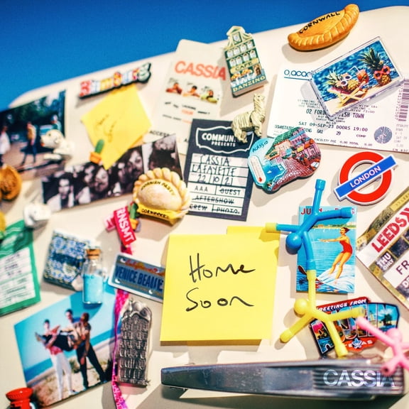 Cassia Home Soon (Vinyl Record) 12" EP Coloured Vinyl