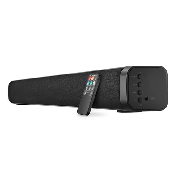 Home Sound Bar Remote Control Wireless Echo Wall Bluetooth Projector TV Cinema Computer Hanging Audio ,Impactful Volume Boost