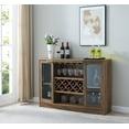 thumbnail image 1 of Home Source Jill Zarin Bar Cabinet in Reclaimed Barnwood Finish, 1 of 8