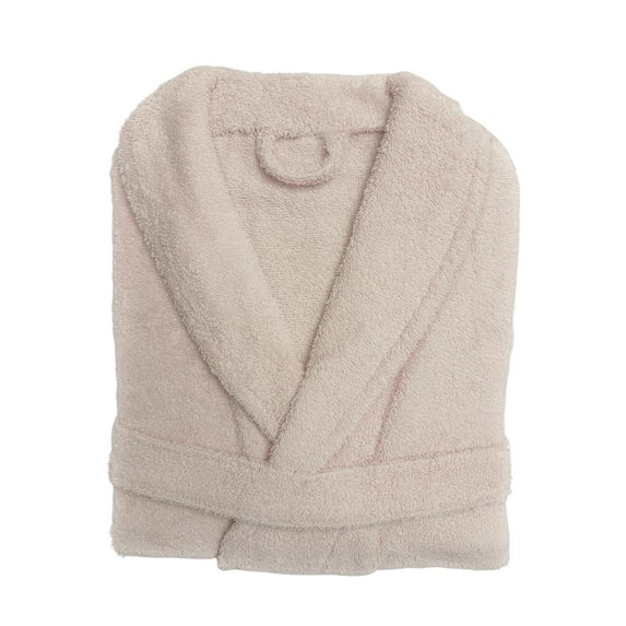 Home Spa Cotton Terry Robe Midnight Navy Blue / Large