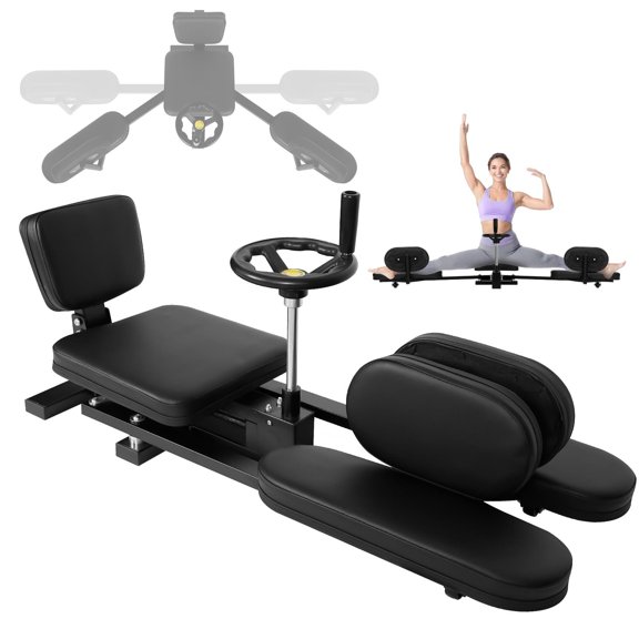 Home Split Stretching Equipment, 300LBS Leg Stretching Machine, 0-210 Adjustable, 62.216.515 in, Sturdy Steel Base, Wear-Resistant PU Pad, for Yoga Ballet Fitness Training