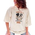 thumbnail image 1 of Home of a Spoiled Rescue Dog T-Shirt, Cute Dog Lover Gift, Rescue Dog Owner Tee, Funny Pet Shirt, Adorable Dog Design Top, Ivory Comfort Colors T-Shirt, XL, 1 of 1