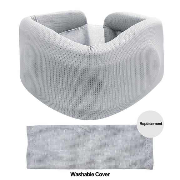 Home Sponge Neck Collar, Arc Hollow Breathable Design, Anti-forward Head Neck Support Brace, Office Daily Use,1PC