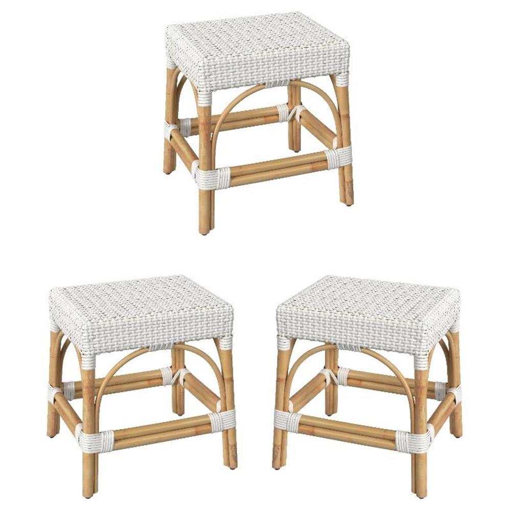 Square Rattan Stool Home Square 18