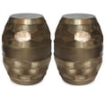 thumbnail image 1 of Home Square 2-Piece Furniture 16 " Metal Accent Side Table Set in Antique Gold, 1 of 7