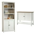 thumbnail image 1 of Home Square 2 Piece Furniture Set with 3-Shelf Bookcase and Console Table, 1 of 18