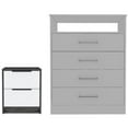 thumbnail image 1 of Home Square 2-Piece Set with 4-Drawer Dresser and Nightstand, 1 of 18