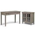 thumbnail image 1 of Home Square 2-Piece Set with 48" Writing Office Desk and 32" Low Cabinet, 1 of 12
