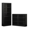 thumbnail image 1 of Home Square 2-Piece Set with 72" Tall Bookcase & 36" Tall Double Wide Bookcase, 1 of 9