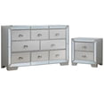 thumbnail image 1 of Home Square 2-Piece Set with 8-Drawer Dresser & 2-Drawer Nightstand in Champagne, 1 of 8