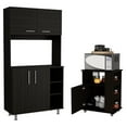 thumbnail image 1 of Home Square 2-Piece Set with 95 Pantry Two-Door Cabinet and Microwave Cabinet, 1 of 16