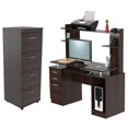 thumbnail image 1 of Home Square 2-Piece Set with Computer Desk & 4-Drawer File Cabinet, 1 of 13