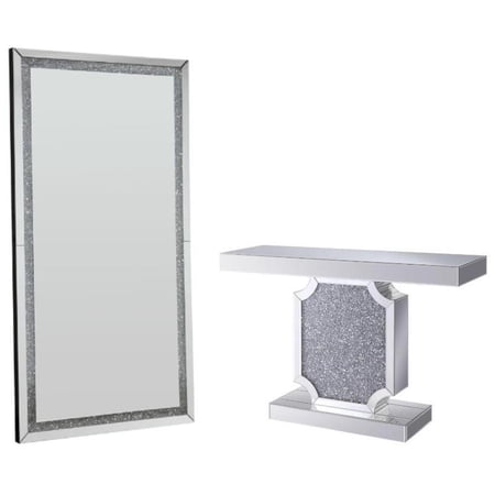 Home Square 2-Piece Set with Console Table and Accent Mirror