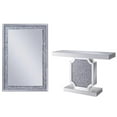 thumbnail image 1 of Home Square 2-Piece Set with Console Table and Mirrored Frame Wall Decor, 1 of 7