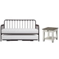 thumbnail image 1 of Home Square 2-Piece Set with Daybed with Trundle and End Table, 1 of 13