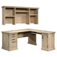 thumbnail image 1 of Home Square 2-Piece Set with L-Shaped Desk & Computer Hutch in Prime Oak, 1 of 21