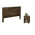 thumbnail image 1 of Home Square 2 Piece Set with Queen Headboard and Night Stand in Barn Pine, 1 of 10