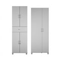 thumbnail image 1 of Home Square 2-Piece Set with Storage Cabinet with Drawer & Tall Storage Cabinet, 1 of 1