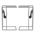 thumbnail image 1 of Home Square 2 USB Charging Ports End Tables in Gray - Set of 2, 1 of 8