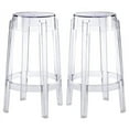 thumbnail image 1 of Home Square 26.5" Counter Stool in Clear Finish - Set of 2, 1 of 5