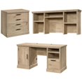thumbnail image 1 of Home Square 3-Piece Set with Computer Desk Computer Hutch & Lateral File, 1 of 30