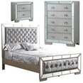 thumbnail image 1 of Home Square 3-Piece Set with Full Panel Bed 5-Drawer Chest and Nightstand, 1 of 15