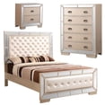 thumbnail image 1 of Home Square 3-Piece Set with Full Panel Bed Chest and Nightstand in Pearl, 1 of 22