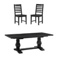 thumbnail image 1 of Home Square 3-Piece Set with Napa Trestle Table & 2 Dining Chairs, 1 of 15