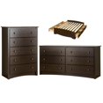 thumbnail image 1 of Home Square 3-Piece Set with Queen Platform Storage Bed Chest and Dresser, 1 of 8