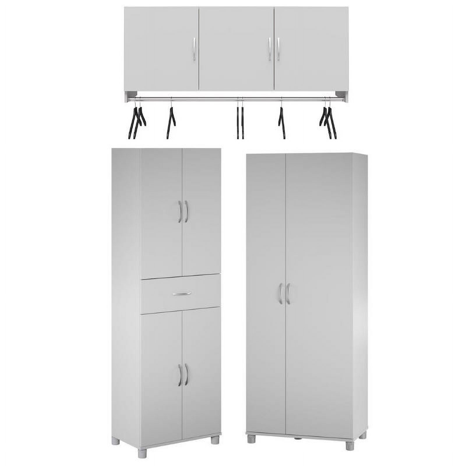 Home Square 3Piece Set with Storage Tall & 3Door Wall