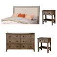 thumbnail image 1 of Home Square 4-Piece Set with Queen Headboard & Dresser & 2 Nightstands, 1 of 16