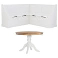 thumbnail image 1 of Home Square Furniture 2-Piece Set with Corner Breakfast Nook & Dining Table, 1 of 21