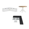 thumbnail image 1 of Home Square Set of a Kitchen Nook & Dining Table & 5 Piece Cushion/Pillow, 1 of 30