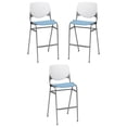 thumbnail image 1 of Home Square Stack Barstool in White Back/Sky Blue Seat - Set of 3, 1 of 2
