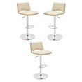 thumbnail image 1 of Home Square Swivel Back Barstool in Walnut Finish - Set of 3, 1 of 9