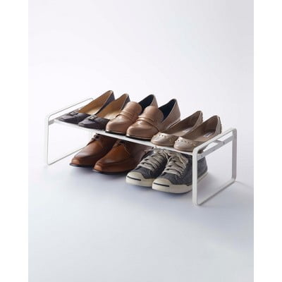 Home Stackable Shoe Rack (7" H) - Steel