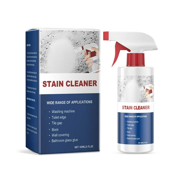Home Stain Remover Spray, 4 fl oz Household Bathroom Cleaner, All-Purpose Stain Cleaning Spray, Washing Machine Cleaner