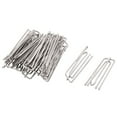 thumbnail image 1 of Home Stainless Steel Window Drapery Curtain Pleat Hooks Hanger Silver Tone 25pcs, 1 of 4