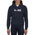thumbnail image 1 of Home Star Shaped Flag Hoodie Juniors -Image by Shutterstock,  Small, 1 of 4
