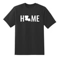 thumbnail image 1 of Home State Louisiana Design Mens Graphic T Shirts Black,L, 1 of 1