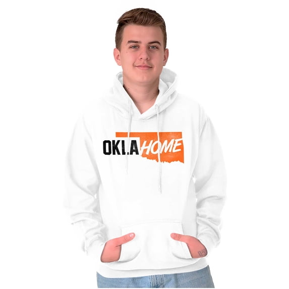 Home State Pride Oklahoma Proud Okie Unisex Plus Fleece Graphic Hoodie Brisco Brands 3X
