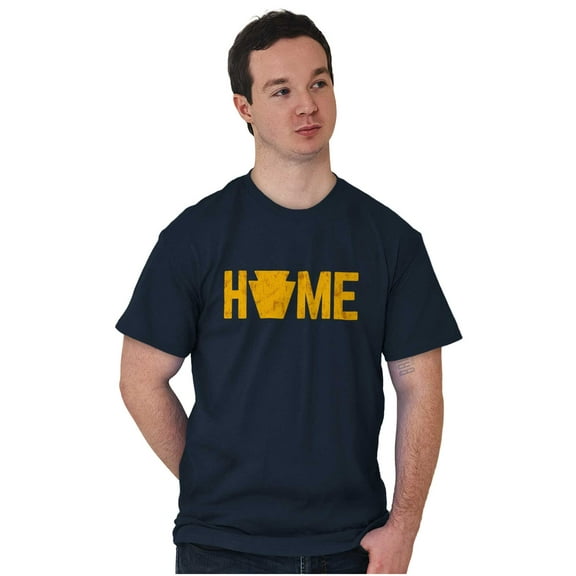 Home State of Pennsylvania Men's Graphic T Shirt Tees Brisco Brands S