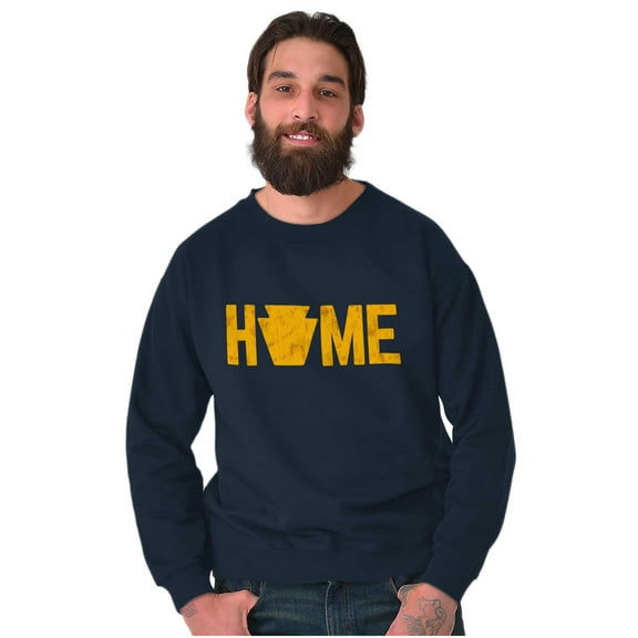 Home State of Pennsylvania Unisex Plus Fleece Graphic Sweatshirt Brisco Brands 4X